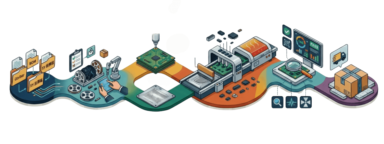 光恆 PCBA SMT 製作流程